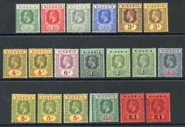 1914-29 MCCA Set + Extras Incl. £1 Die I & II, SG.1/12b, Fresh M. (1) Cat. £620 - Other & Unclassified