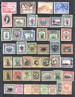 1950 KGVI Defin Set (excl. 50c SG.366a) UM, Also QEII Defin Set UM (Cat. £195) + Range Of Earlier Issues Mainly M. (74) - Other & Unclassified