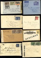 1895-1950's Interesting Accumulation Of Covers, Cards, Newspaper Wrappers & Postal Stationery, Predominantly KGVI But In - Altri & Non Classificati