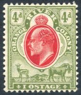 1905-09 MCA 4d Variety 'IOSTAGE' For 'POSTAGE' Fresh Fine M, SG.150a. (1) Cat. £200 - Other & Unclassified