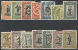 1932-40 Pictorial Defins To 5s, Fine M, SG.130/143. Cat. £195 - Other & Unclassified