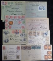 1920's Covers & Cards, Good Commercial Group With A Range Of Destinations & Frankings Incl. Registered, Postcards, Provi - Sonstige & Ohne Zuordnung