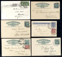 1899-1912 Small Collection Of Covers And Stamps, With Six Postal Stationery Cards, Three Uprated For Overseas Destinatio - Autres & Non Classés