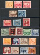 1921 Pictorial Defins Selection Of Imperf Colour Essays With Gum - Denominations Up To 3f. (21) - Autres & Non Classés