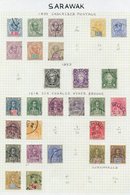 1875-1963 FU Collection On Leaves Incl. 1875 2c, 8c, 12c, 1888 To 12c, 1889 Surcharges 2c On 3c, 2c On 12c, 4c On 8c, 18 - Other & Unclassified