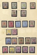 1893 CCA New Values Set M SG.22/25, 1896 Locally Surcharged Set M SG.26/7, 1897-1900 Colours Changed Set Up To 1r M SG.2 - Other & Unclassified