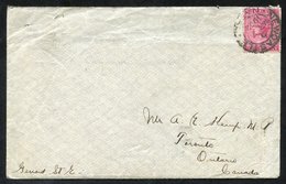 BOER WAR 1902 Cover With The Original Letter Sent By G. A. Scott No. 654, Canadian Mounted Rifles, Written From Kitchene - Sonstige & Ohne Zuordnung