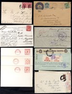 1907-44 Covers, Cards & Meter Franks. Group Of Covers Incl. Both WWI & WWII Censored Mail, Three Proof Meter Marks, 1914 - Otros & Sin Clasificación