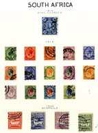 1910-77 VFU Collection On Leaves Incl. 1910 Parliament, 1913 To 10s. 1925 Air, Pairs To 1s Bright Blue & Brown & 10s Blu - Altri & Non Classificati