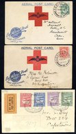 Collection Of Flight Covers With A 1911 Kenilworth - Muizenburg Card (DEC.27.11), 1918 'Make Your 6d Fly' Cards, Both Th - Other & Unclassified