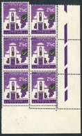 1961-63 2½c Groot Constantia, Type II Block Of Six From The Lower Right Corner Of The Sheet With Additional Rows Of Hori - Sonstige & Ohne Zuordnung