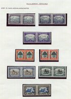 OFFICIALS 1935-49 Officials Set With Extra Dies Etc. All Fine M (16 Pairs). - Altri & Non Classificati