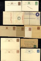 QV-QEII Postal Stationery Unused Selection Of Postcards & Registered Envelopes, Noted KGVI 1c Postcard Optd SPECIMEN Plu - Autres & Non Classés