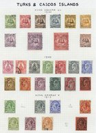 1900-59 VFU Collection On Leaves Incl. 1900 CCA Set, 1922 Set To 6d & 3s, 1928 Postage & Revenue Set, 1935 Jubilee, 1938 - Sonstige & Ohne Zuordnung