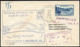 1930-36 Range Of First Flight Covers (13) Incl. 1930 (Dec 2nd) PAA Miami - Cienfuegos, Cuba, 1933 Chicago World Fair PPC - Other & Unclassified