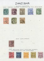 1895-1963 FU Collection On Leaves Incl. 1895 Overprints To 6a, 1895-98 2½a On 1a, 1896 1a To 7½a, 1896 Set, 1899 To 8a,  - Autres & Non Classés