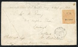 ZULU WAR 1879 Soldiers Letter Rate Cover To Edinburgh Endorsed 'From No. 1260 S S M Wm Pring. H Troop K.D Guards' (King' - Altri & Non Classificati