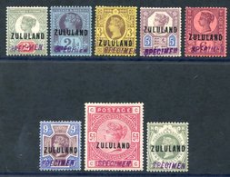 1888 Eight Values To 5s Hand Stamped 'SPECIMEN' In Violet. Large Part O.g But A Few Hinge Remainders, SG.3,4,5,7/11s. - Sonstige & Ohne Zuordnung