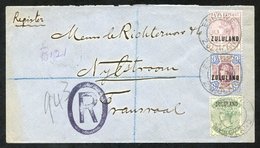 1896 Registered Cover To Nylstroom With A 1d, 9d & ½d Cancelled ESHOWE JU.4.96. - Altri & Non Classificati