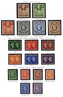 1887-1970 M COLLECTION IN A PRINTED ALBUM Highlights Incl. 1887 Jubilee Set To 1s (1), KEVII 5s, 1911-12 Downey Heads (8 - Altri & Non Classificati