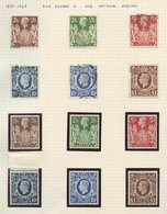 1937-1970 UM/M & VFU Collection Housed In A Plymouth Album Incl. 1939 High Value Set, 1948 Wedding M, 1951 Festival Set  - Other & Unclassified