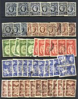 QV-QEII Duplicated U Ranges On Stock Leaves Incl. QV Jubilees To 1s, 1925 Wembley Sets, KGVI Incl. 10s Dark Blue (10), £ - Sonstige & Ohne Zuordnung