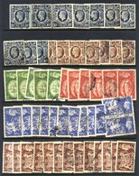 QV-QEII Duplicated U Ranges On Stock Leaves Incl. QV Jubilees To 1s, 1925 Wembley Sets, KGVI Incl. 10s Dark Blue (10), £ - Autres & Non Classés