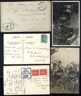 COLLECTION Housed In Two Cover Albums Of 200+ Covers & PPC's, Duplex & C.d.s. Cancels, 1851 Cover To Bakewell Bearing Do - Other & Unclassified