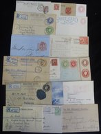 QV-QEII SELECTION Of 80 Items Incl. Used & Unused Postal Stationery, Registered Etc. Newspaper Cancels, Congress Marks,  - Autres & Non Classés