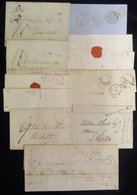 LANCASHIRE & CUMBRIA C1795-1920s Covers Incl. S/line Rochdale, Bolton & Lancaster Mileages, Various QV Covers And A Few  - Otros & Sin Clasificación