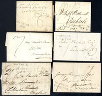 WARWICKSHIRE C1809-1910 Covers Incl. S/line Warwick, Warwick PP (3), Atherstone, Henley (blue & Red) & Rugby Udc's, Mile - Sonstige & Ohne Zuordnung