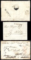 YORKSHIRE (WHITBY) Album Containing A Collection Of Covers From Pre-stamp With A Good Range Of Whitby Marks Incl. S/line - Other & Unclassified