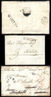 YORKSHIRE (WHITBY) Album Containing A Collection Of Covers From Pre-stamp With A Good Range Of Whitby Marks Incl. S/line - Autres & Non Classés