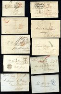 LEITH 1794-1912 Collection Of Postal History Well Displayed & Written Up On Leaves, Going Through The Development Of Pos - Altri & Non Classificati