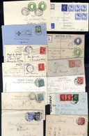 20thC Mainly KEVII/KGV Incl. PPC's With Range Of C.d.s's Incl. Railway, Scarce Linlithgow PAID/½ (1919), Stationery Incl - Other & Unclassified