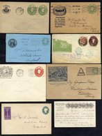 ADVERTISING 1870's-1958 Selection Of 24 Covers Or Cards M & U Showing Various Advertisements Incl. 1894 Alfred Smith - S - Sonstige & Ohne Zuordnung
