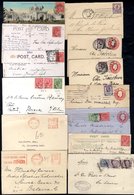 C1852-1939 Range Of Covers & Cards, Mainly To Foreign Destinations Incl. QV 1d Red Redirected Item, 1852 Transatlantic C - Autres & Non Classés