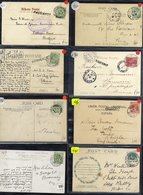 1901-10 Postcards (8) With Various Maritime Postmarks Incl. 'British Sea Post Office/Southampton' C.d.s, 'Posted On/La M - Autres & Non Classés