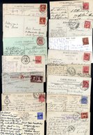 PAQUEBOT CANCELLATIONS C1906-51 Mainly On PPC's Incl. French C.d.s & Machine Types, Southampton & London MB's, Various S - Altri & Non Classificati