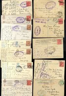 PAQUEBOT CANCELLATIONS Of Various Types On Mainly KGV PPC's With Useful Range Of Ships' Cachets & Group Of Attractive, U - Other & Unclassified