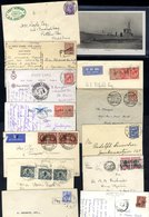 PAQUEBOT CANCELLATIONS On Mainly KGV-KGVI Covers Incl. Penang, Port Said, Bombay-Aden & Colombo As Well As A Good Variet - Sonstige & Ohne Zuordnung