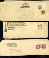 QV-QEII WRAPPERS - Selection Of Eight Different (incl. Victorian, KEVII, KGVI Etc) Incl. 1884 Special Postal Wrapper In  - Autres & Non Classés