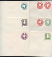 KGV Selection Of Six Unused Envelopes 6d ES49, 9d Brown ES50, 10d ES51, 9d Green ES54, ½d + 1d ES742 1d + 1d ES747, Main - Autres & Non Classés
