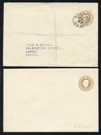 1942 KGVI 5½d Brown Envelopes, Fine M, RS3 (XXXX) - Very Few Known, Another Used Norwood 1942 Registered To Sussex. Scar - Other & Unclassified