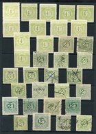 RAILWAY LETTER STAMPS Selection Of 62 Used Or Unused 2d, 3d & 4d Denominations From Various Companies. - Sonstige & Ohne Zuordnung