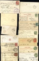 QV-KGV Covers & Cards Incl. Sorting Carriage C.d.s With Carlisle (2 Different), Edinburgh - Carstairs (2), Manchester ST - Other & Unclassified