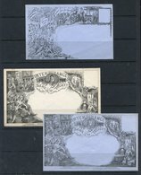 MULREADY & DERAEDMAKER REPRODUCTIONS Comprising Three Unused Intemperance Deraedemaker Envelopes (2 In Blue), Five Other - Other & Unclassified