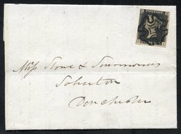 1841 June 15th Cover From Hanford To Dorchester Franked Pl.9 GI, Clear To Large Margined Example With A Boldly Struck Bl - Sonstige & Ohne Zuordnung