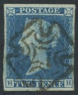 Plate 3 HH, Good To Very Large Margins Cancelled By An Almost Complete Strike Of The Distinctive DUBLIN Maltese Cross, S - Altri & Non Classificati