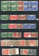 1924-34 KGV M & U Range On Hagner Leaves Incl. 1924-25 Wembley Sets UM, 1925 Wembley Set VFU (2 Sets), 1934 Photogravure - Other & Unclassified